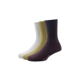Peter England Multicolor Cotton Socks (Pack of 3)-picture-39