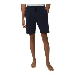 Peter England Navy Cotton Regular Fit Shorts-picture-14