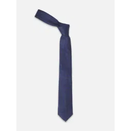 Peter England Navy Embroidered Tie-picture-41