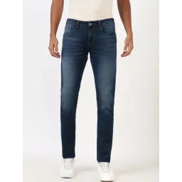 Peter England Navy Skinny Fit Jeans-picture-39