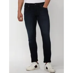 Peter England Navy Skinny Fit Jeans-picture-13