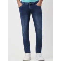 Peter England Navy Skinny Fit Jeans-picture-13