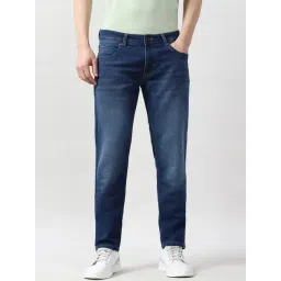 Peter England Navy Skinny Fit Jeans-picture-42