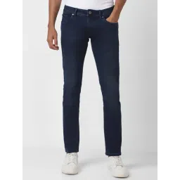 Peter England Navy Skinny Fit Jeans-picture-17