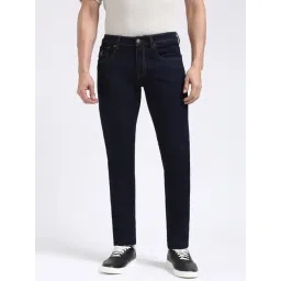 Peter England Navy Skinny Fit Jeans-picture-31