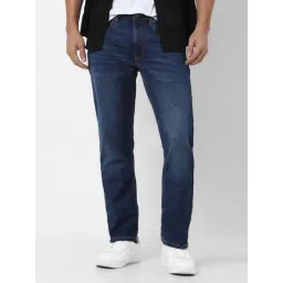 Peter England Navy Slim Fit Jeans-picture-38