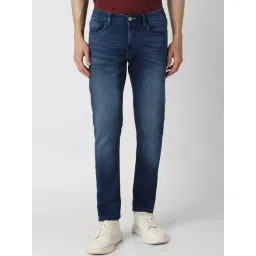 Peter England Navy Slim Fit Jeans-picture-22