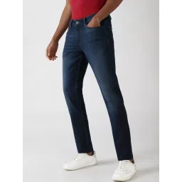 Peter England Navy Slim Fit Jeans image 3