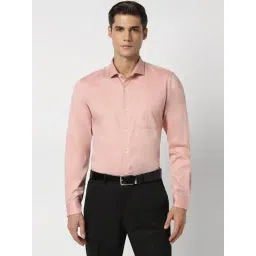 Peter England Pink Slim Fit Shirt-picture-26