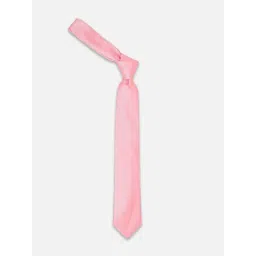 Peter England Pink Textured Tie-picture-45