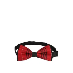 Peter England Red Textured Bow Tie-picture-21