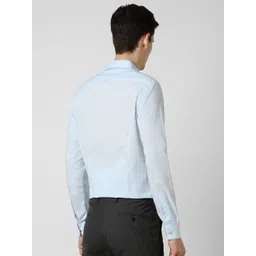 Peter England Slim Fit Spread Collar Cotton Shirt image 4