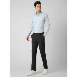Peter England Slim Fit Spread Collar Cotton Shirt image 5