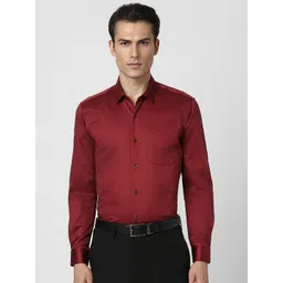 Peter England Spread Collar Long Sleeves Regular Fit Formal Shirt-picture-27