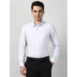 Peter England White Regular Fit Shirt-picture-11