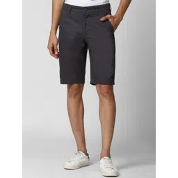 PETER ENGLAND UNIVERSITY Men Regular Fit Mid Rise Chino Shorts-picture-42