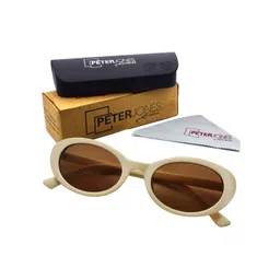 Peter Jones Eyewear Oval Sunglasses with UV Protected Lens - 13026CR-picture-11