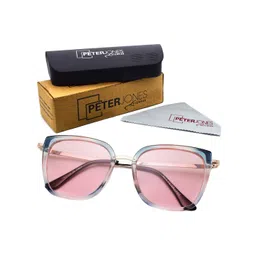 Peter Jones Eyewear Unisex Cateye Sunglasses with UV Protected Lens-picture-19