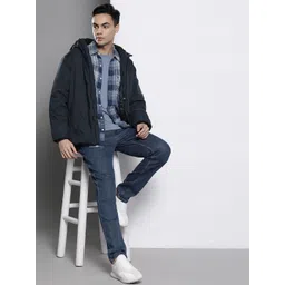 Petrol Hooded Padded Jacket-picture-25