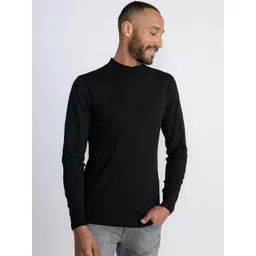 Petrol Men Solid Pullover-picture-27