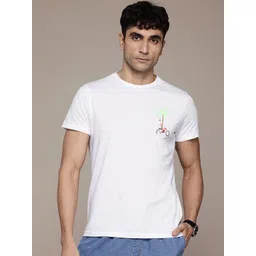 Petrol Men Tropical Pure Cotton T-shirt-picture-29
