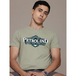 Petrol Men Typography Printed Pure Cotton T-shirt-picture-21
