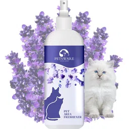 petsware Water based Cat Litter Spray removes Bad Odour from Urine,Feces,Vomit, Lavender Deodorizer-picture-18