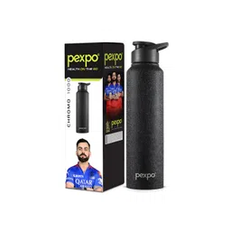 Pexpo Black Single Stainless Steel Water Bottle-picture-34