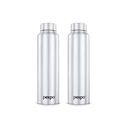 Pexpo Chromo 2 Pieces Stainless Steel Water Bottle 1L-picture-30