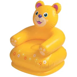 pezyox Teddy Bear Shape Inflatable Chair for Kids | PVC Animal Sofa for Toddlers Inflatable Swimming Pool (Multicolor) Inflatable Swimming Pool-picture-20