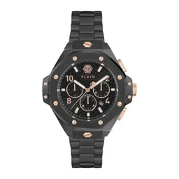 PHILIPP PLEIN Brass Dial & Stainless Steel Bracelet Style Straps Analogue Watch PWPRA0424-picture-34