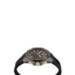 PHILIPP PLEIN Men Brass Dial & Textured Straps Analogue Watch PWTBA0323 image 3