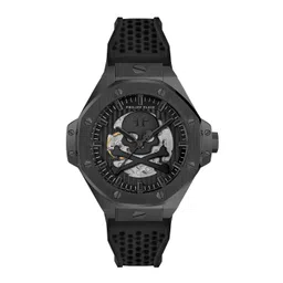 PHILIPP PLEIN Men Brass Skeleton Dial & Straps Analogue Automatic Motion Powered Watch PWPFA0924-picture-19