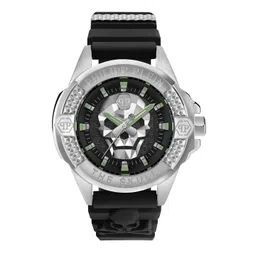 PHILIPP PLEIN Men Brass Skeleton Dial & Straps Analogue Watch PWAAA0121-picture-18