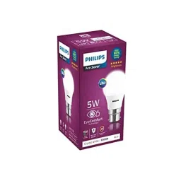 Philips Ace Saver 5W B22D 6500K Crystal White LED Bulb image 3