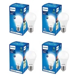 Philips AceSaver 5W E27 6500K Crystal White LED Bulb (Pack of 4)-picture-19