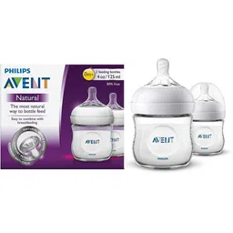 philips Avent Natural Baby feeding Bottle Twin Pack - 125 ml-picture-13