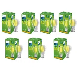 Philips Full Glow 9W B22 2700K Warm White Clear LED Bulb (Pack of 7)-picture-29