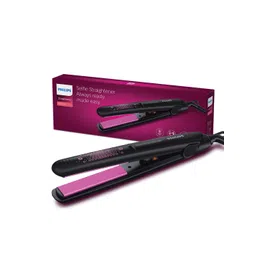 Philips Hair Straightener BHS216/00 with Ceramic Plates - Black & Pink-picture-19