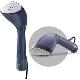 PHILIPS Handheld Garment Steamer for Clothes - No Burn Guarantee, Vertical and Horizontal Steaming with unique adjustable head, 1500 Watt Quick Heat Up, up to 28g/min steam (Deep Azur) STH7020/20-picture-18