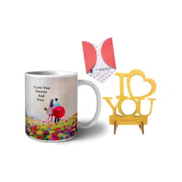 Phirki Studio Printed Ceramic Glossy Valentine Mugs & Showpiece-picture-33