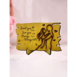 Phirki Studio Valentine Day Wooden Couple Showpiece Gift Set-picture-10