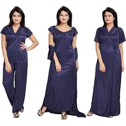 phkmall Women Nighty Set 4 pcs image 1