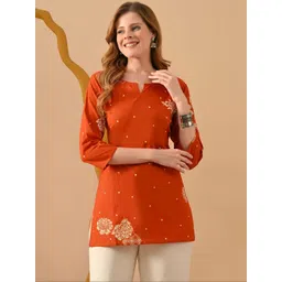 PHYSIL Floral Printed Pure Cotton Kurti-picture-13