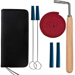 Piano Tuning Hammer Wrench Mute Kit 6 pcs Tools + case-picture-13
