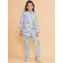 PICCOLO Girls Pure Cotton Night suit-picture-26