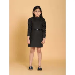 Piccolo Kids Black Regular Fit Dress-picture-19