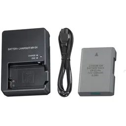 Picmaa combo of EN-EL-14a battery with camera charger and cable for Ni-kon battery Camera Battery Charger-image-5