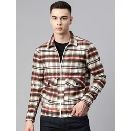 Pierre Carlo Men Checked Open Front Jacket-picture-12