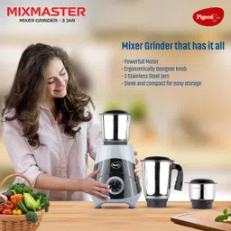 pigeon MIX MASTER 500 W Mixer Grinder image 2